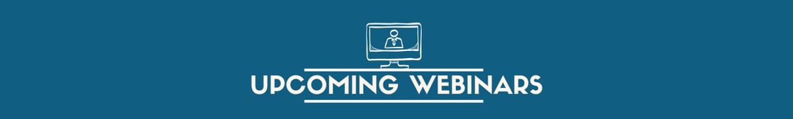 Upcoming Webinars